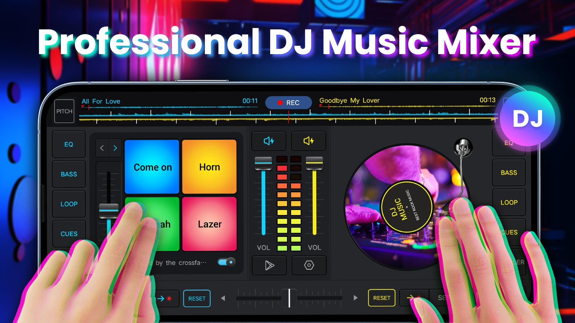 DJ Musikmixer Pro Neueste Version 1.8.0 für Android