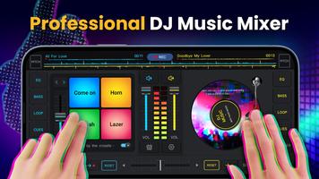 DJ ミュージック ミキサー - DJ ミックス スタジオ ポスター
