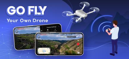 Fly Go for DJI Drone models الملصق
