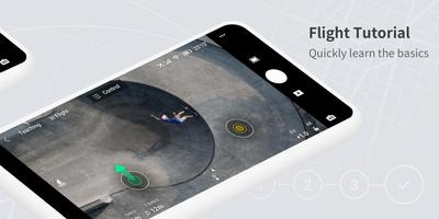 برنامه‌نما DJI Fly عکس از صفحه