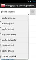 Wielojęzyczny słownik polski O تصوير الشاشة 1