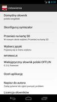 Wielojęzyczny słownik polski O تصوير الشاشة 2