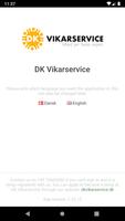 DK Vikarservice Affiche