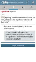 Den Danske Ordbog ảnh chụp màn hình 2