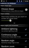 LesMotion Live Wallpaper capture d'écran 2