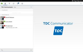 TDC Communicator الملصق