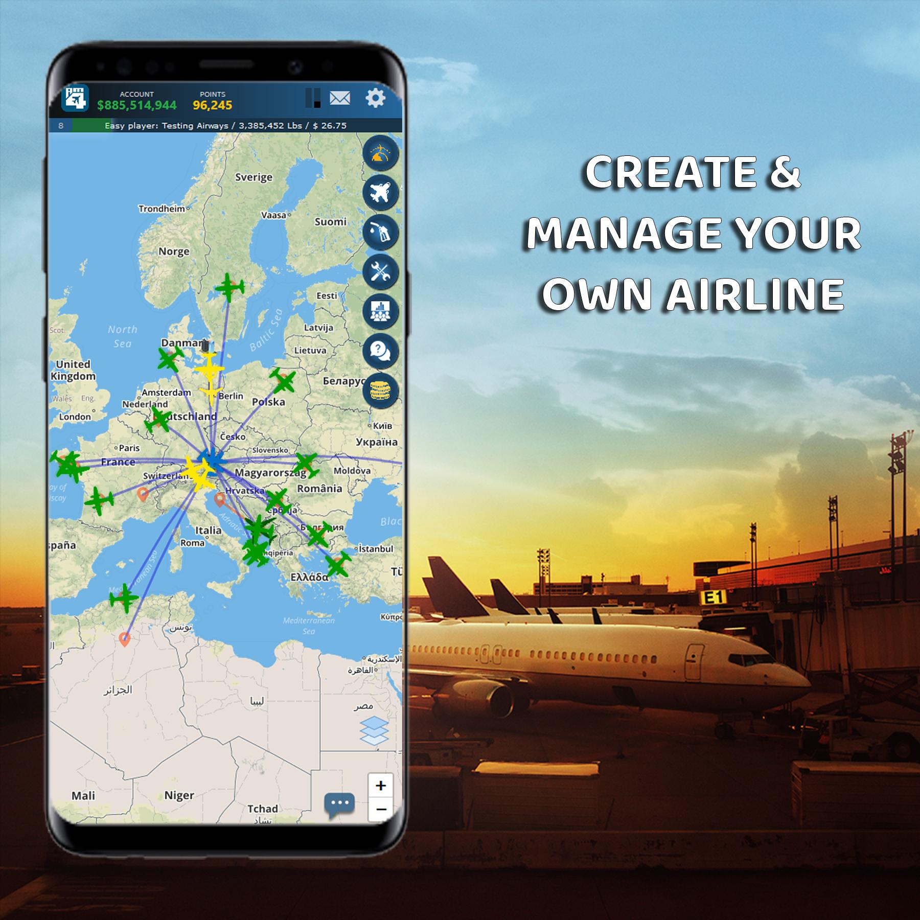 Airline Manager 4 For Android Apk Download - roblox airline seat developer