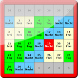 Dienstplan-Schichtplan