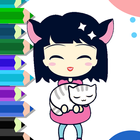 آیکون‌ Kawaii Coloring Art