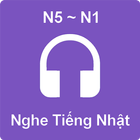 Nghe tiếng Nhật N5~N1(JListen) ícone