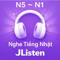 Nghe tiếng Nhật N5~N1(JListen)