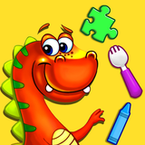Trò chơi khủng long cho trẻ em biểu tượng