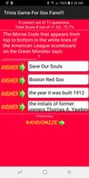 Trivia & Schedule for Sox fans capture d'écran 3