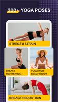 Beautiful Breast Yoga Workout syot layar 3