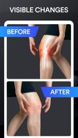 Knee Pain Relief Yoga Therapy Affiche