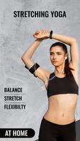 Stretching Yoga Exercise at Ho 포스터