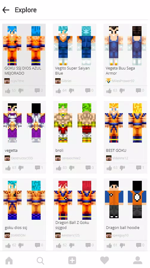 Best Vegetta777 Minecraft Skins