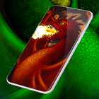 Dragon Fire Live Wallpaper icône