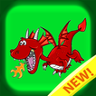 Dragons couleur par numéro: Pixel art dragon