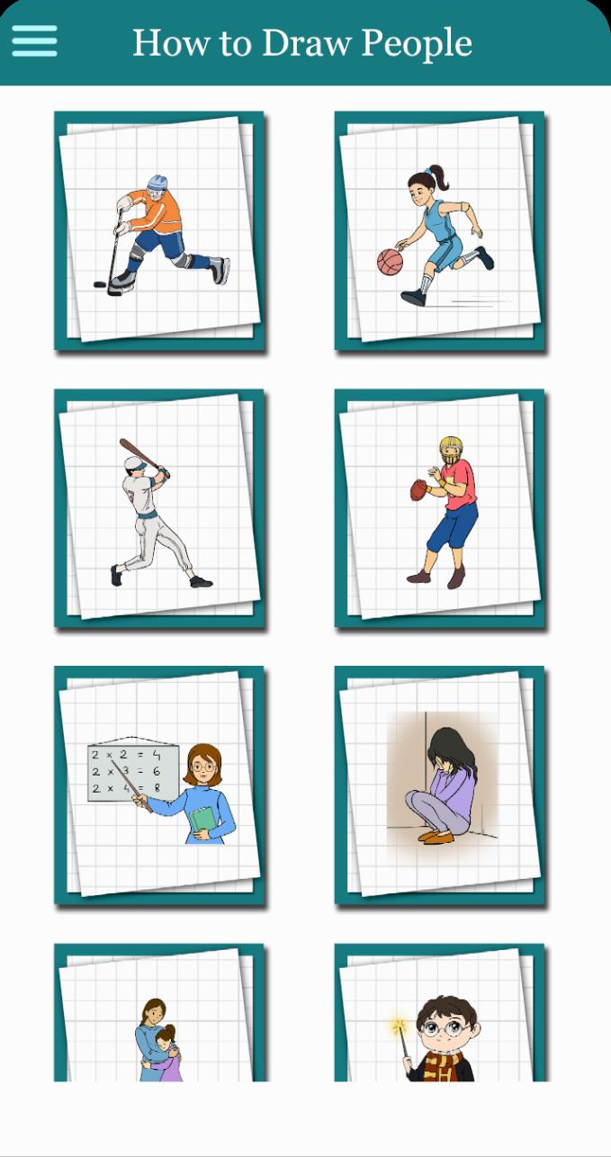 Learn To Draw Cartoon Characters - Easy Steps APK pour Android Télécharger Learn To Draw Cartoon Characters - Easy Steps APK pour Android Télécharger