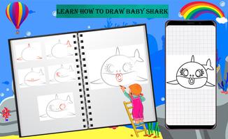 How to Draw Shark-poster