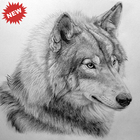 Wolf Drawing иконка