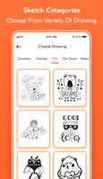 sketchar app :dessin décalquer capture d'écran 2