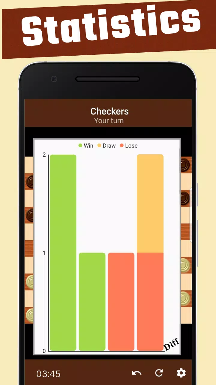 Checkers (Dama) Game Offline 1.0 Free Download