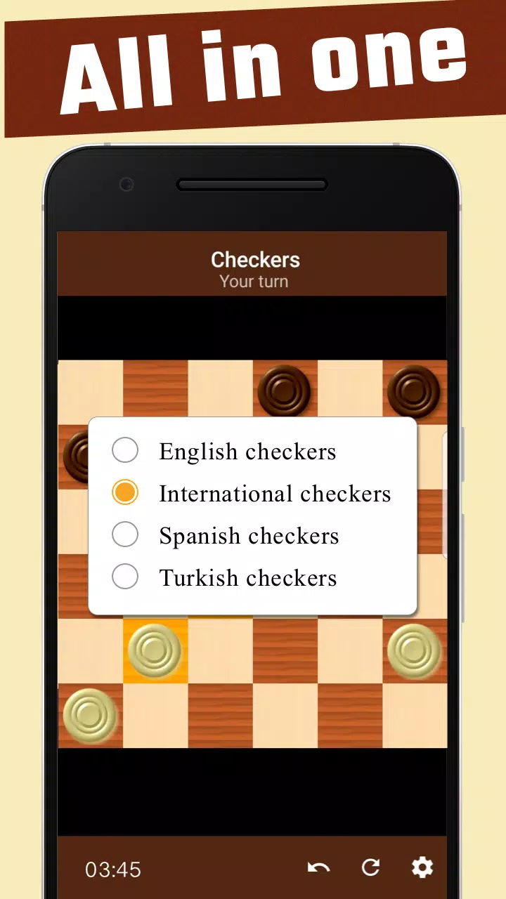 Checkers (Dama) Game Offline 1.0 Free Download