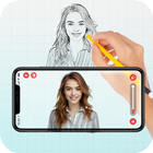 آیکون‌ Trace & Draw: Trace to sketch