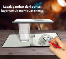 Lacak & Gambar Lacak ke sketsa poster