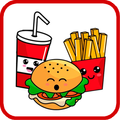 How to draw fast food