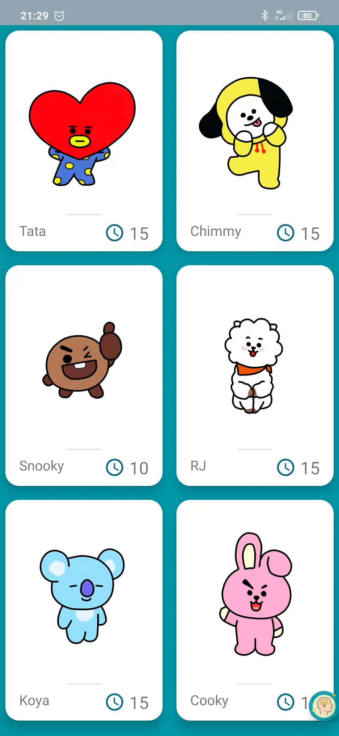 Tải xuống APK How to draw BT21 step by step, cho Android