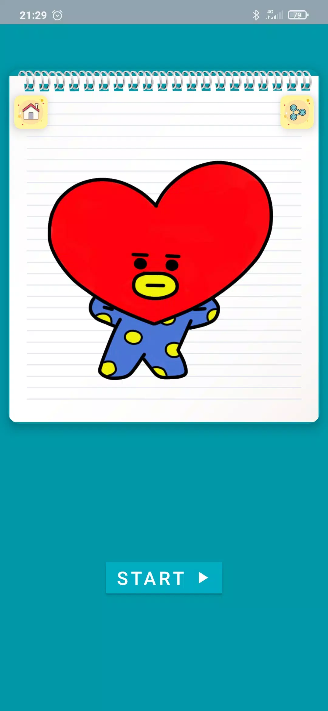 Tải xuống APK How to draw BT21 step by step, cho Android