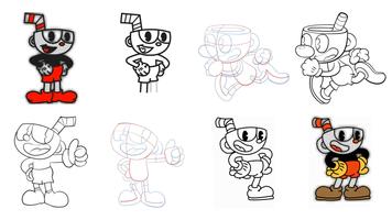 How to Draw Cup Character easy screenshot 1