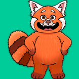 如何繪製。轉動。紅色的