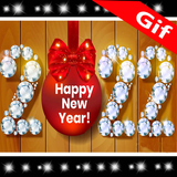 New Year GIF 2022 图标