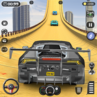 3D Mega ramp car stunt games icon