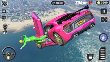 3D Mega ramp car stunt games screenshot 1