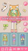 Cute Girl Avatar Maker imagem de tela 1