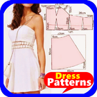 Learn measure-cut-sew dress patterns icon