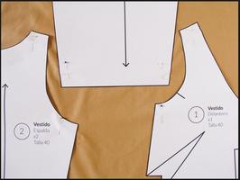 Learn measure-cut-sew dress patterns poster