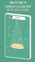 Level Up Button Poster