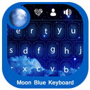 Moon Blue Keyboard APK