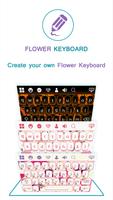 Flowers Keyboard 스크린샷 1