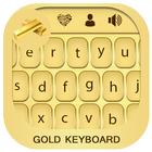Gold Keyboard Zeichen