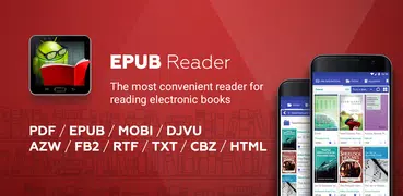 eBook Reader: PDF, EPUB, HTML