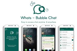 Whats - Bubble Chat Poster