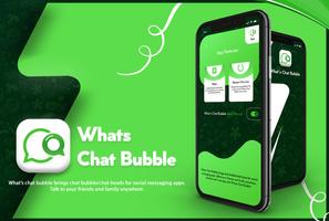 Whats - Bubble Chat capture d'écran 1