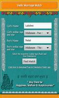 Vedic Marriage Match Cartaz